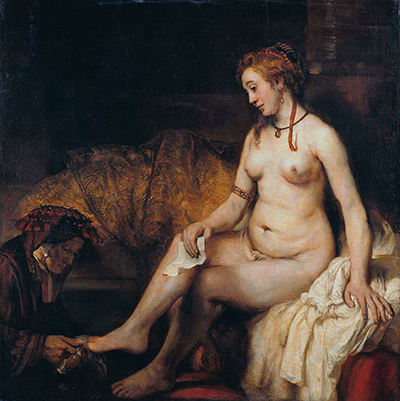 Bathsheba at Her Bath Rembrandt